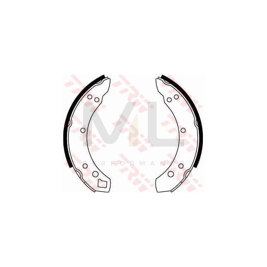 TRW GS6066 Brake Shoe Set | Performance Parts Direct Car Parts