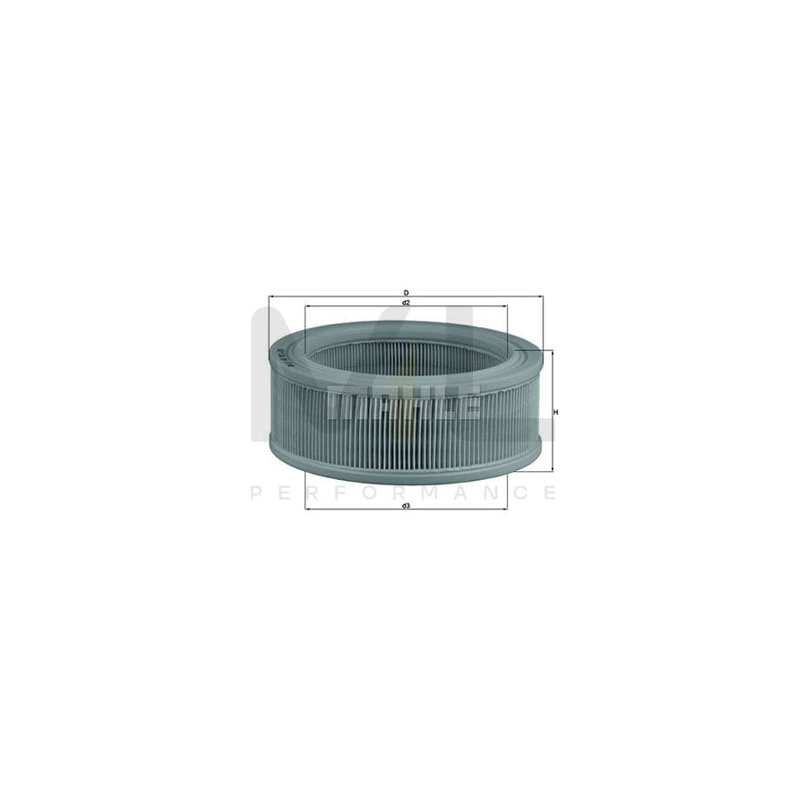MAHLE ORIGINAL LX 817 Air Filter Filter Insert | Performance Parts DirectCar Parts