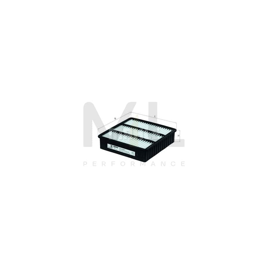 MAHLE ORIGINAL LX 1076 Air Filter Filter Insert | Performance Parts DirectCar Parts