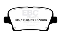 EBC 18-20 Buick Regal Sportback 3.6L Ultimax Rear Brake Pads