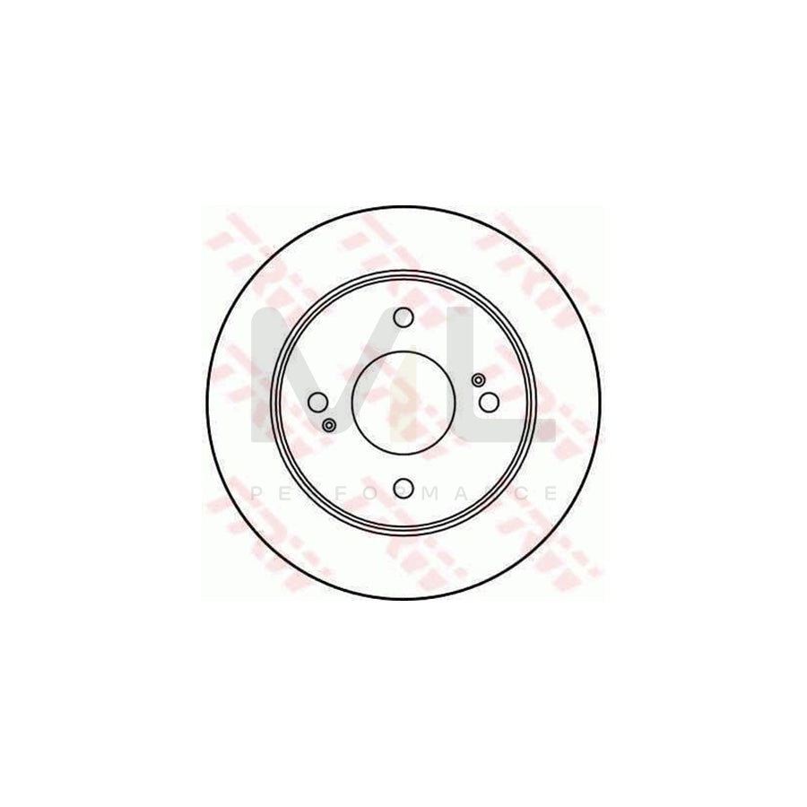 TRW DF3018 Brake Disc Vented | Performance Parts Direct Car Parts