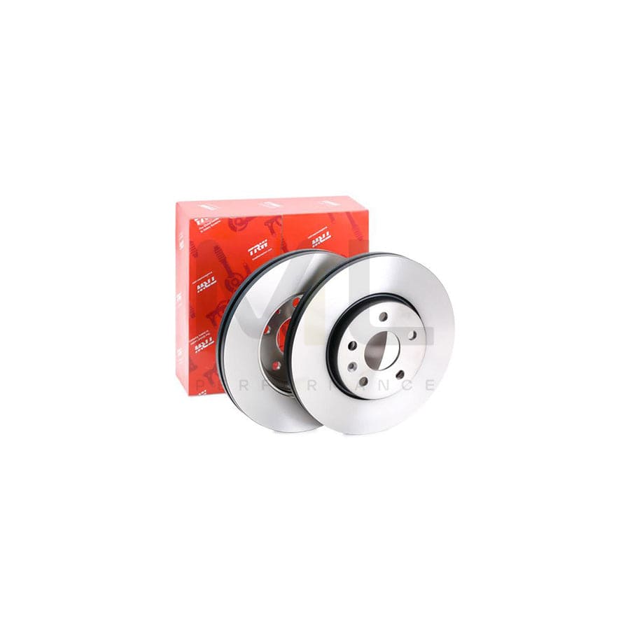 TRW DF7475 Brake Disc Vented, Painted | Performance Parts Direct Car Parts
