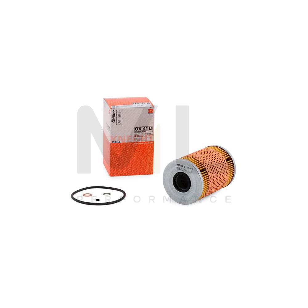 MAHLE ORIGINAL OX 41D Oil Filter Filter Insert | Performance Parts DirectCar Parts