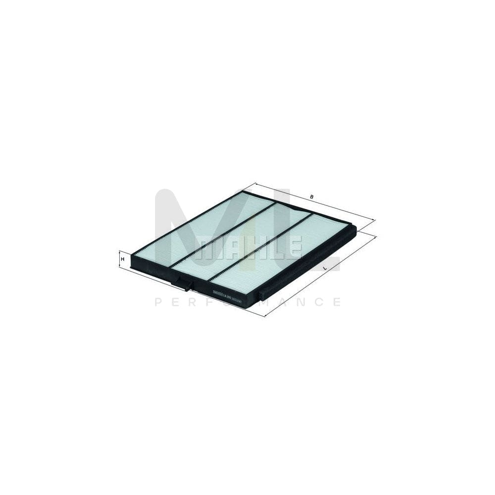MAHLE ORIGINAL LA 265 Pollen filter Particulate Filter | Performance Parts DirectCar Parts