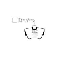 EBC PDKR954 VW Transporter/Camper Ultimax Rear Brake Pad & Plain Disc Kit - Girling/TRW Caliper