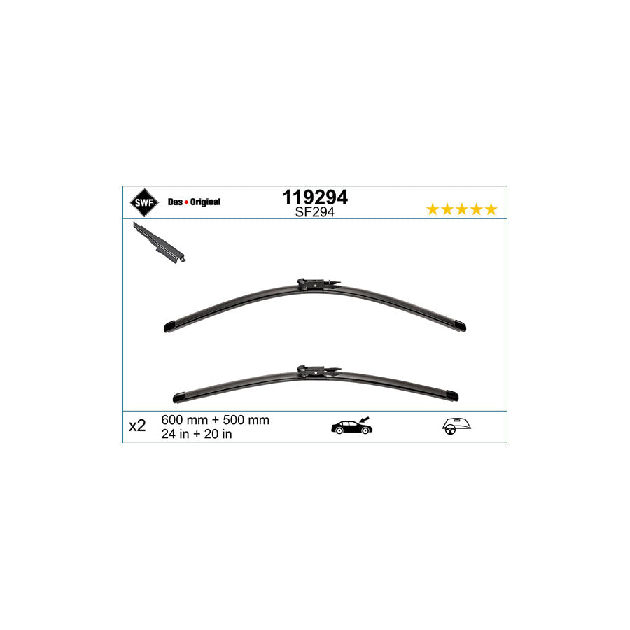 Swf Visioflex 119294 Wiper Blade