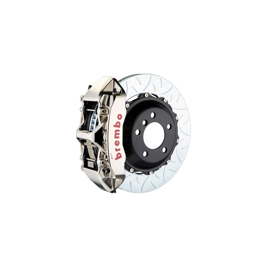 Brembo 1M3.9043AR Infiniti Nissan Front GT-R 6-Pistons Slotted Type 3 2-piece Big Brake Kit 380x32mm (Inc. G35, 350Z)