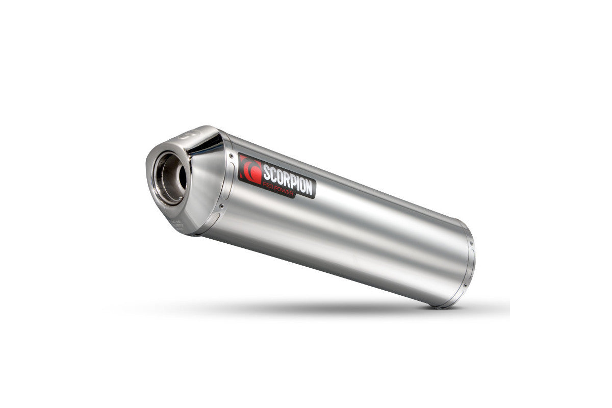 Scorpion EHA54SEM Honda CBR1100 XX Super Blackbird Factory Round Slip-On (Pair) - Polished Stainless Steel Sleeve |  UK