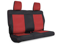 PRP Seats PRP 11-12 Jeep Wrangler JKU Rear Seat Cover/4 door - Black/Red