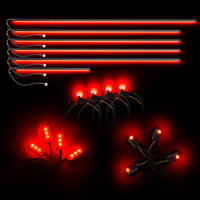 Oracle Lighting Dynamic Colorshift 18 Piece Universal Full LED Interior Dash Board Kit