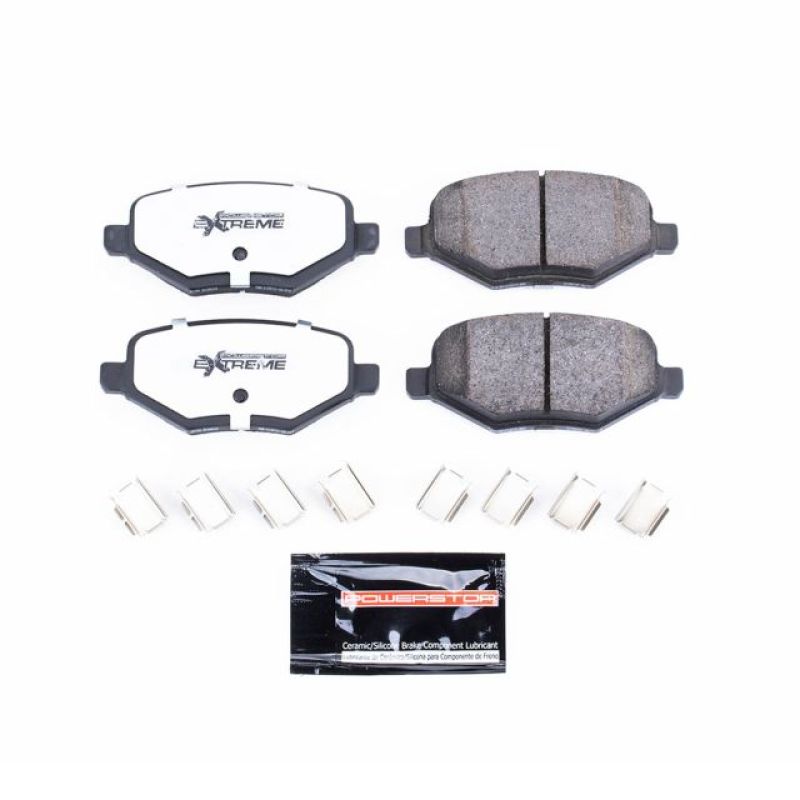 PowerStop Power Stop 14-15 Ford Edge Rear Z36 Truck & Tow Brake Pads w/Hardware