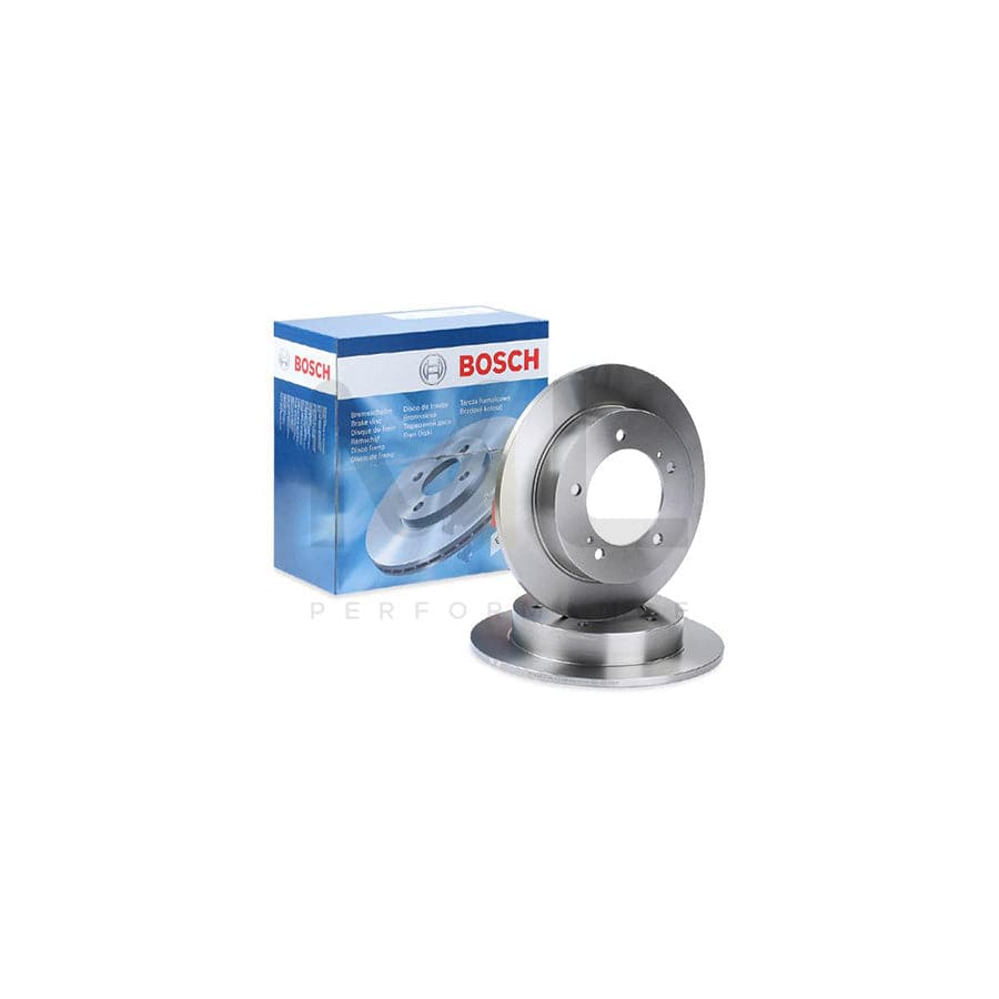 BOSCH 0 986 478 539 Brake Disc Solid, Oiled | Performance Parts Direct Car Parts