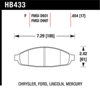 Hawk Performance Hawk HPS Street Brake Pads