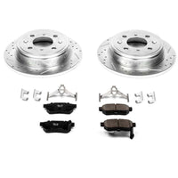 PowerStop Power Stop 90-01 Acura Integra Rear Z23 Evolution Sport Brake Kit