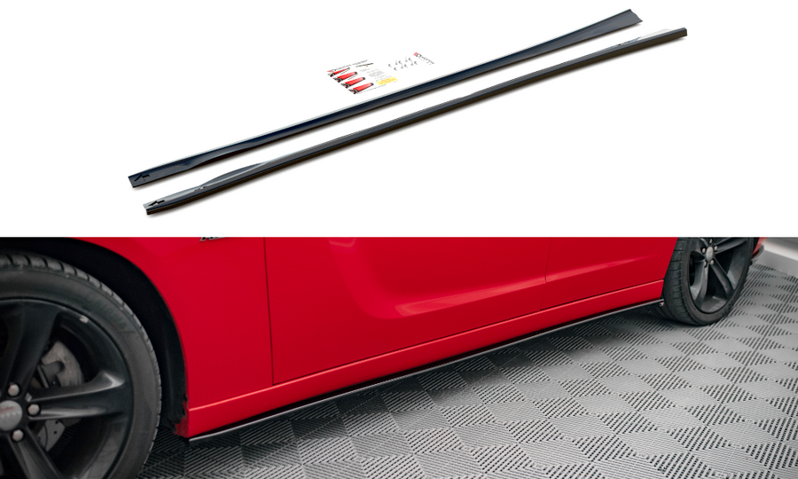 Maxton Design Dodge Charger RT MK7 Facelift Side Skirts Diffusers