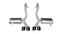 CORSA Performance Corsa 1997-2004 Chevrolet Corvette C5 Z06 5.7L V8 Black Xtreme Axle-Back Exhaust