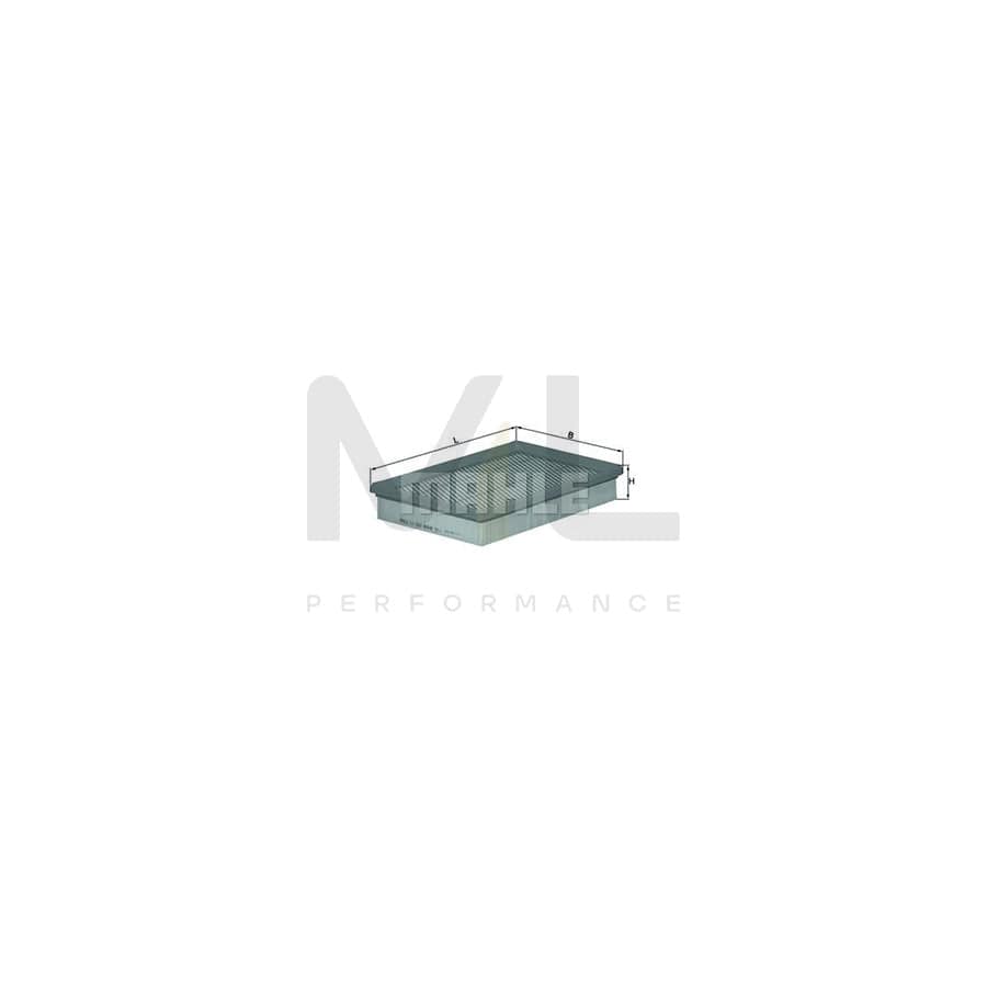 MAHLE ORIGINAL LX 1661 Air Filter Filter Insert | Performance Parts DirectCar Parts