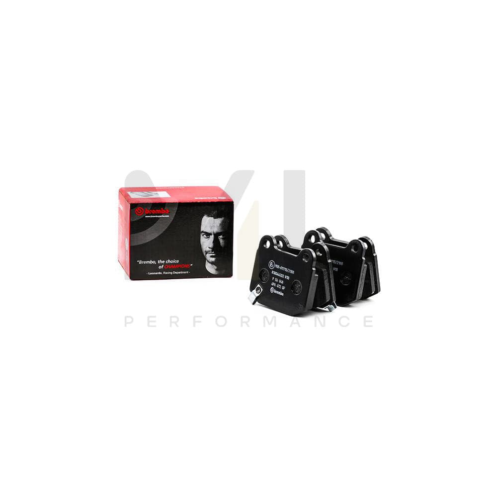 Brembo P 56 048 Brake Pad Set With Acoustic Wear Warning