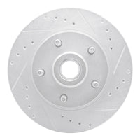 R1 Concepts R1 73-73 Ford Galaxie 500 Front Right Drilled & Slotted Silver Brake Rotor