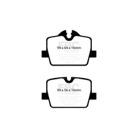EBC DP22405 BMW Toyota Greenstuff Rear Brake Pads