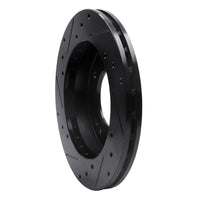 R1 Concepts R1 95-02 Kia Sportage (USA/Canada) Front Right Drilled & Slotted Black Brake Rotor