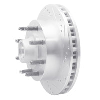 R1 Concepts R1 99-02 Ford F-250 2WD (Super Duty) Front Right Drilled & Slotted Silver Brake Rotor