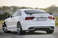 Rieger 00055470 Audi B8 B81 Rear Diffuser (A5 & S5) -  Matte Black