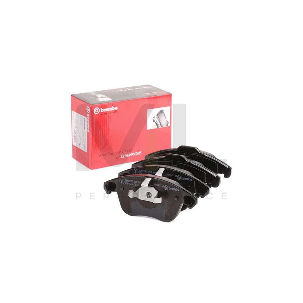 Brembo P 61 086 Brake Pad Set Excl. Wear Warning Contact