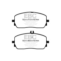EBC DPX2390 Mercedes-Benz W177 X247 W/C167 Ultimax Front Brake Pads - CBI/TRW Caliper