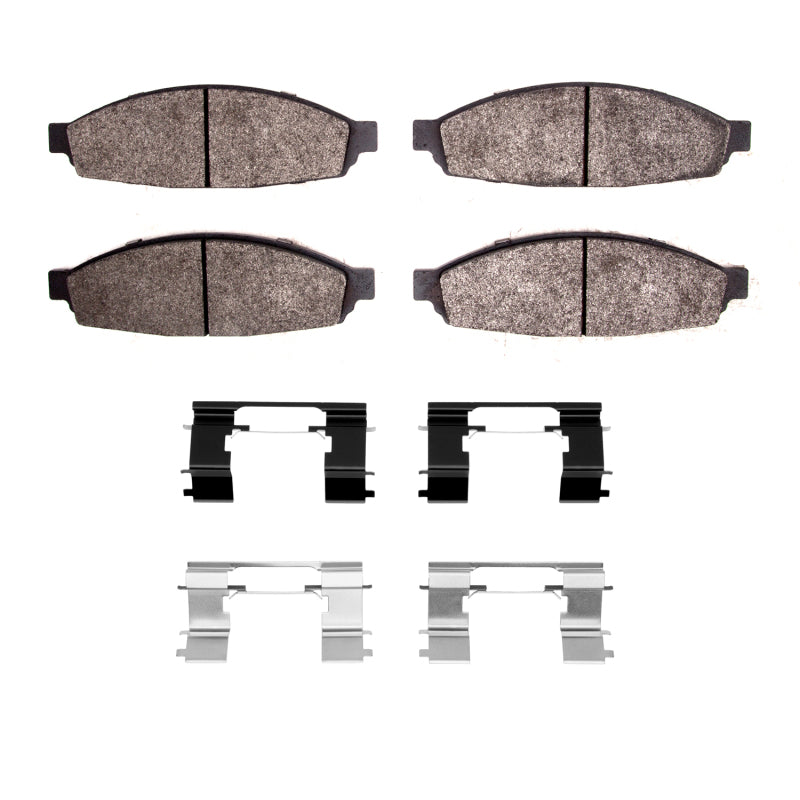 R1 Concepts R1 03-05 Lincoln Aviator Front Semi Met Pads & Hardware Kit