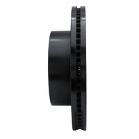 R1 Concepts R1 12-25 Ford F-250 4WD (Super Duty) Front Right Drilled & Slotted Black Brake Rotor