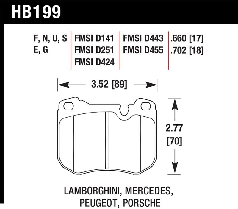 Hawk Performance Hawk HPS Street Brake Pads