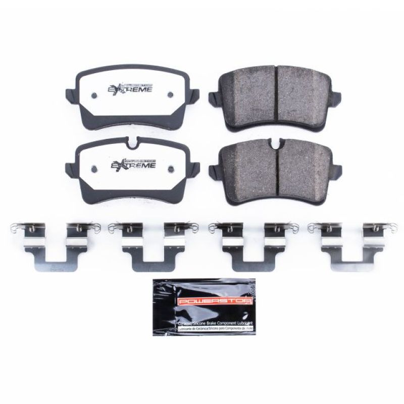 PowerStop Power Stop 12-18 Audi A6 Rear Z26 Extreme Street Brake Pads w/Hardware