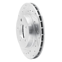 R1 Concepts R1 93-97 Chrysler CONCORDE Front Left Drilled & Slotted Silver Brake Rotor