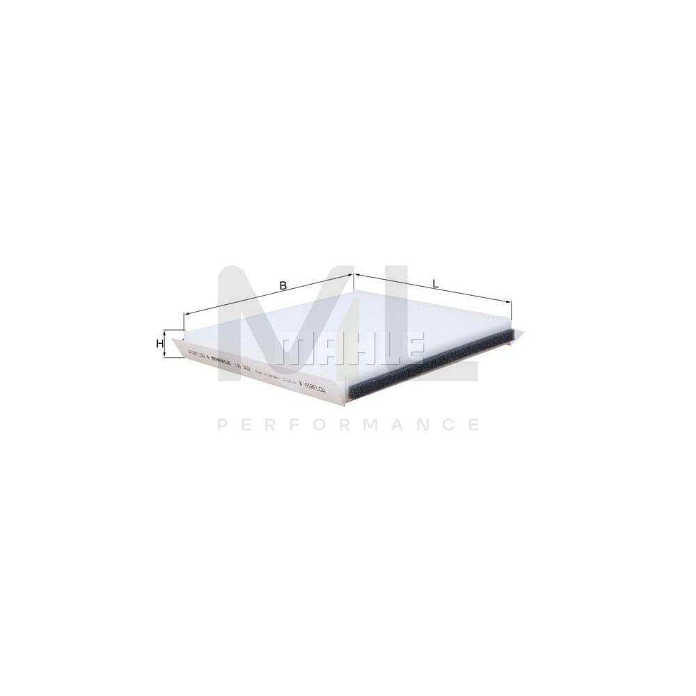MAHLE ORIGINAL LA 362 Pollen filter Particulate Filter | Performance Parts DirectCar Parts