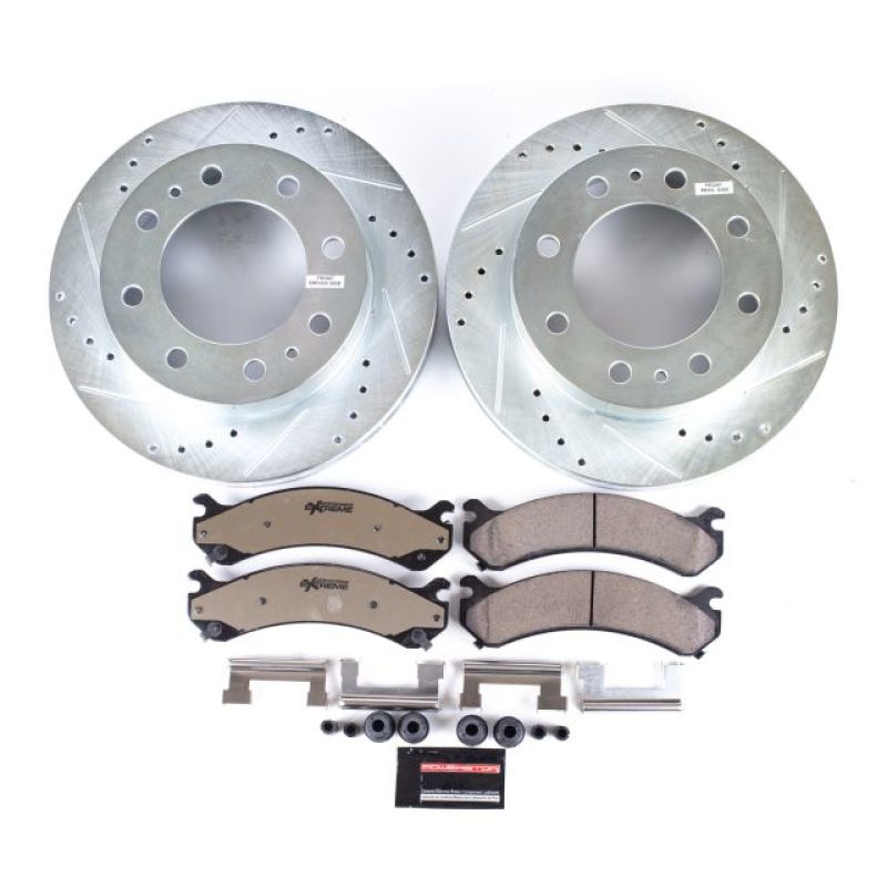 PowerStop Power Stop 02-04 Chevrolet Avalanche 2500 Front Z36 Truck & Tow Brake Kit