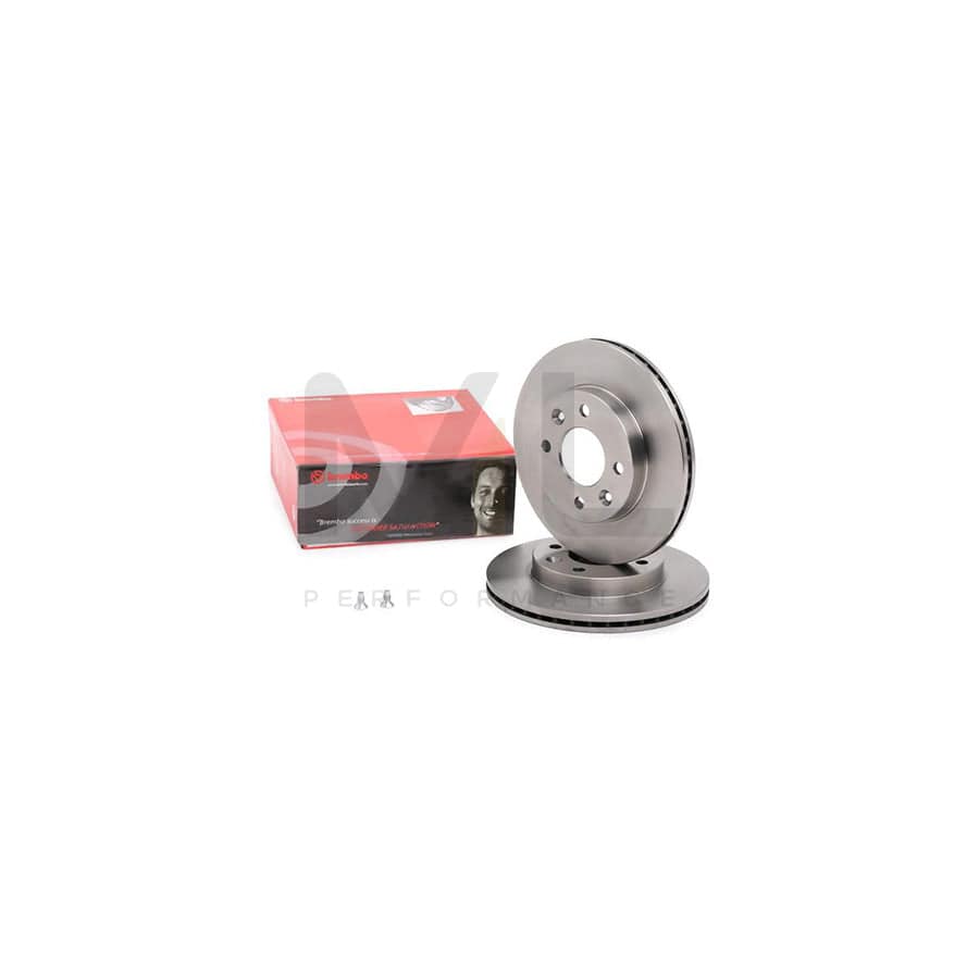BREMBO 09.3148.14 Brake Disc Internally Vented, with bolts/screws  - 1 piece