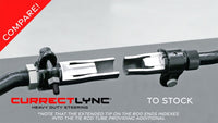 RockJock JK Currectlync Steering Sys. w/Flipped Drag Link 1.65in Dia. Tie Rod 1.3in Dia. w/Hardware