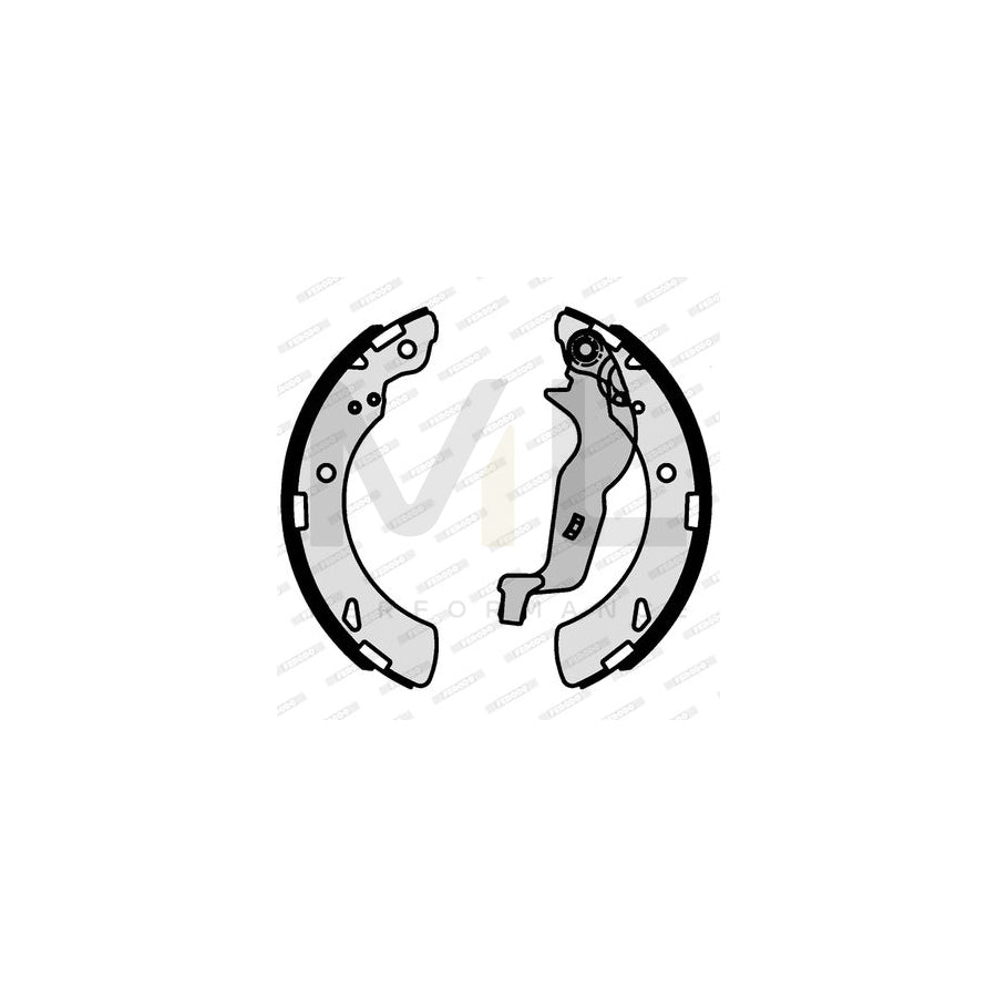 FERODO FSB4168 Brake Shoe Set for HONDA Civic VII Hatchback (EU, EP, EV) PREMIER | Performance Parts Direct Car Parts
