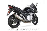 Scorpion RSI98TEO Suzuki GSF650 Bandit Serket Parallel Slip-On Exhaust - Titanium Sleeve