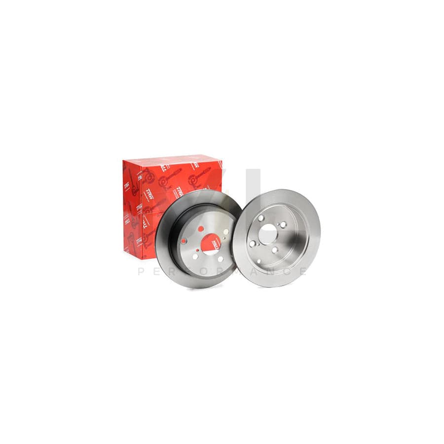 TRW DF4379 Brake Disc Solid, Painted | Performance Parts Direct Car Parts