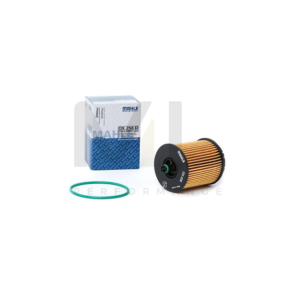 MAHLE ORIGINAL OX 258D Oil Filter Filter Insert | Performance Parts DirectCar Parts