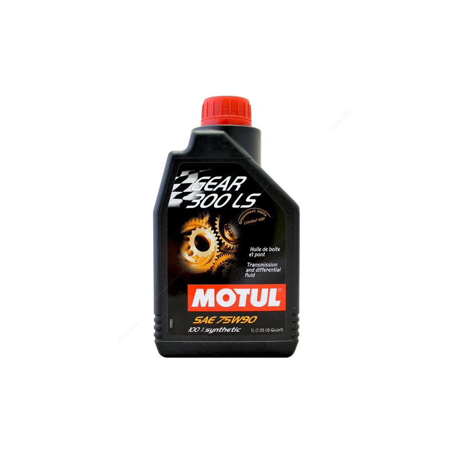 Motul Gear 300 LS 75w-90 Fully Synthetic Racing Limited Slip Differential Oil 1l
