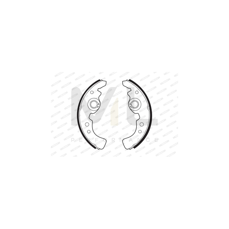 FERODO PREMIER FSB400 Brake Shoe Set for INNOCENTI Mini Hatchback | Performance Parts Direct Car Parts