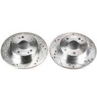 PowerStop Power Stop 04-08 Acura TSX Rear Evolution Drilled & Slotted Rotors - Pair