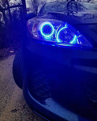 ORACLE Lighting Oracle Mazda 3 10-12 LED Halo Kit - Blue