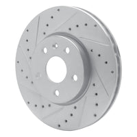 R1 Concepts R1 10-25 Buick ALLURE Front Left Drilled & Slotted Silver Brake Rotor