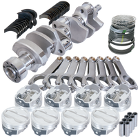 Eagle Chevy LT1 350 1Pc 3.750in Crank 6.000in H-Beam -18cc 4.040in Pistons Rotating Assembly