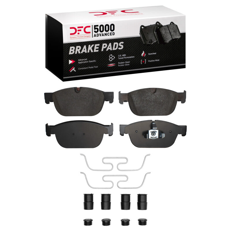 DFC 16-24 Volvo XC60 Front 5000 Advanced Ceramic Brake Pads and Hardware Kit
