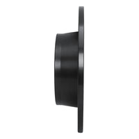 R1 Concepts R1 99-02 Audi A6 Quattro Rear Left Drilled & Slotted Black Brake Rotor